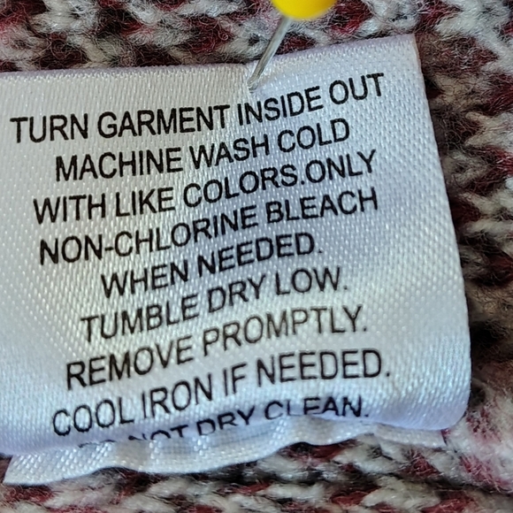 Social Scene Gray Patterned Women's Sweater Size M - Picture 7 of 7